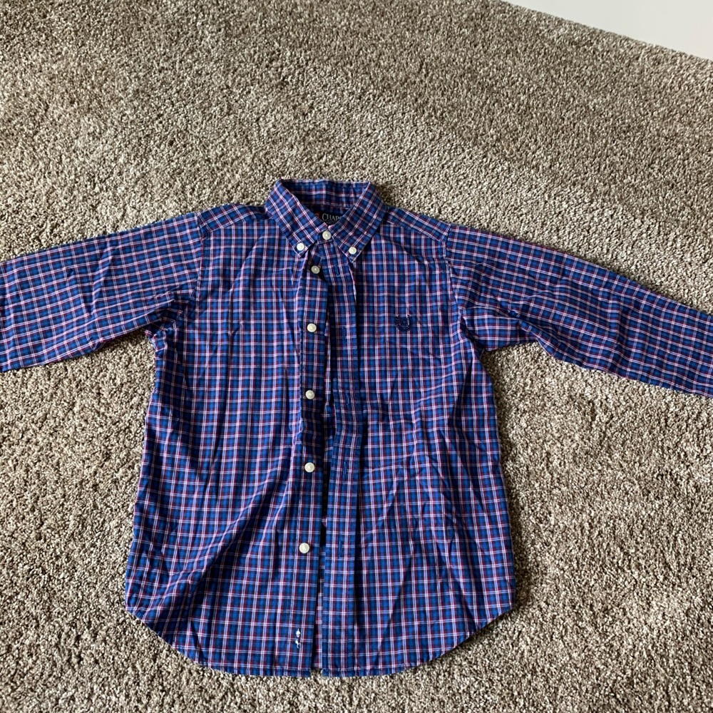 Boys chaps button up